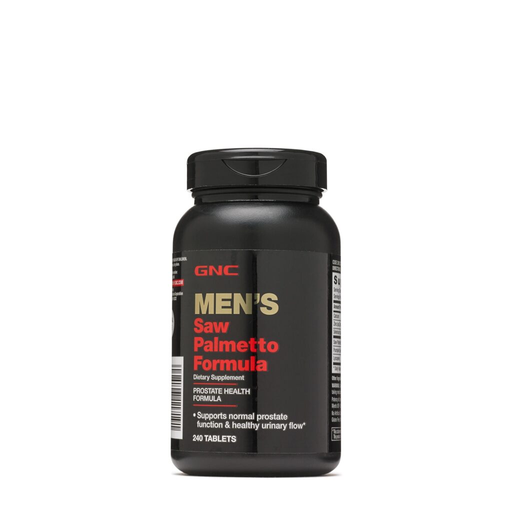 Gnc Men’s Saw Palmetto Formula, Extract Din Palmier Pitic, 240 Tb