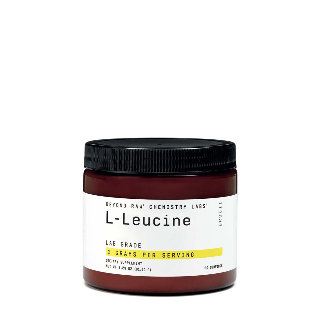 Gnc Beyond Raw Chemistry Labs L-leucine, L-leucina, 91.50 G