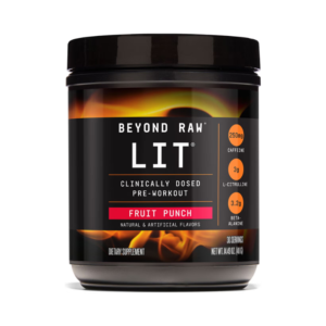Beyond Raw Lit, Formula Pre-workout, Cu Aroma De Fructe 397.2 G GNC