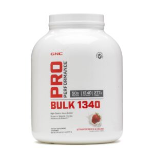 Pro Performance Bulk 1340, Formula Proteica Pentru Crestere In Greutate, Cu Aroma De Capsuni, Testata Antidoping 3294 G GNC