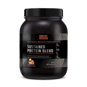 Amp Sustained Protein Blend Amestec Proteic Cu Aroma De Cereale Cu Scortisoara 924 G GNC