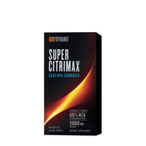 Gnc Bodydynamix Super Citrimax Garcinia Cambogia, 60 Tb