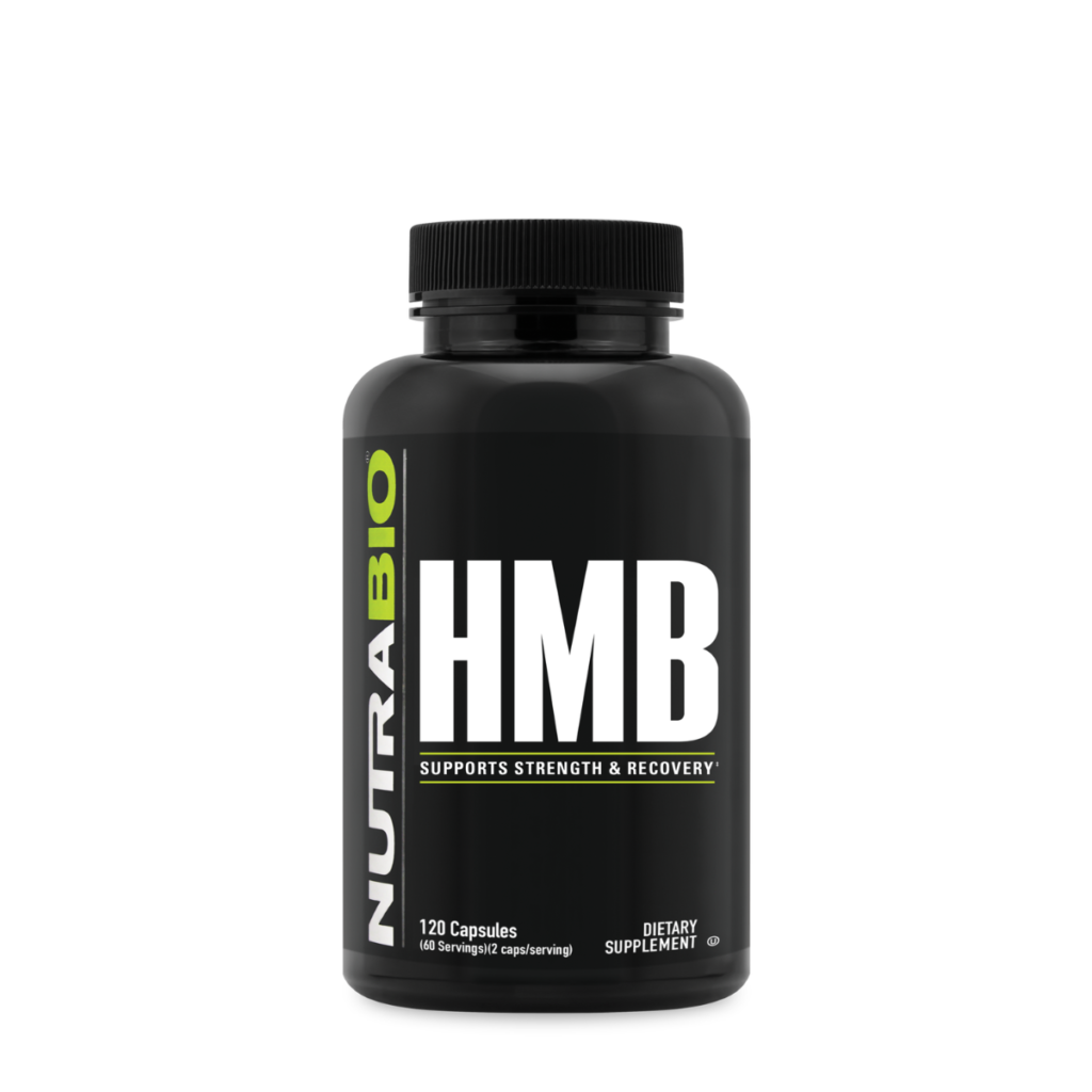 Nutrabio Hmb Strength & Recovery Support, Suport Pentru Forta Si Recuperare Musculara, 120 Cps