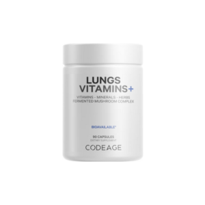 Codeage Lungs Vitamins, Formula Complexa Pentru Imbunatatirea Respiratiei 90 cp GNC