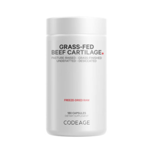 Codeage Grass-fed Beef Cartilage, Formula Pentru Sanatatea Articulatiilor Si Mobilitate 180 cp GNC