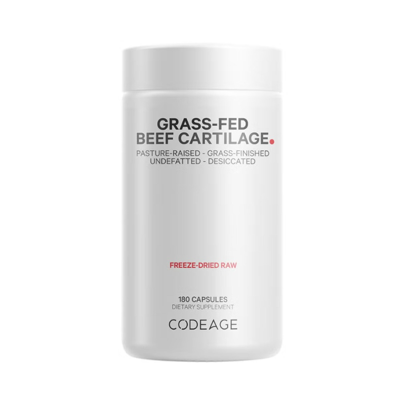 Codeage Grass-fed Beef Cartilage, Formula Pentru Sanatatea Articulatiilor Si Mobilitate 180 cp GNC