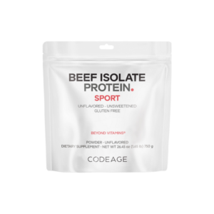 Codeage Beef Isolate Protein, Proteina Izolata Din Vita, Fara Aroma 750 G GNC