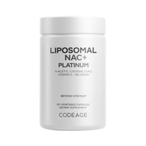 Codeage Liposomal Nac+ Platinum, Suport Avansat Pentru Detoxifiere Si Imunitate 120 cp GNC