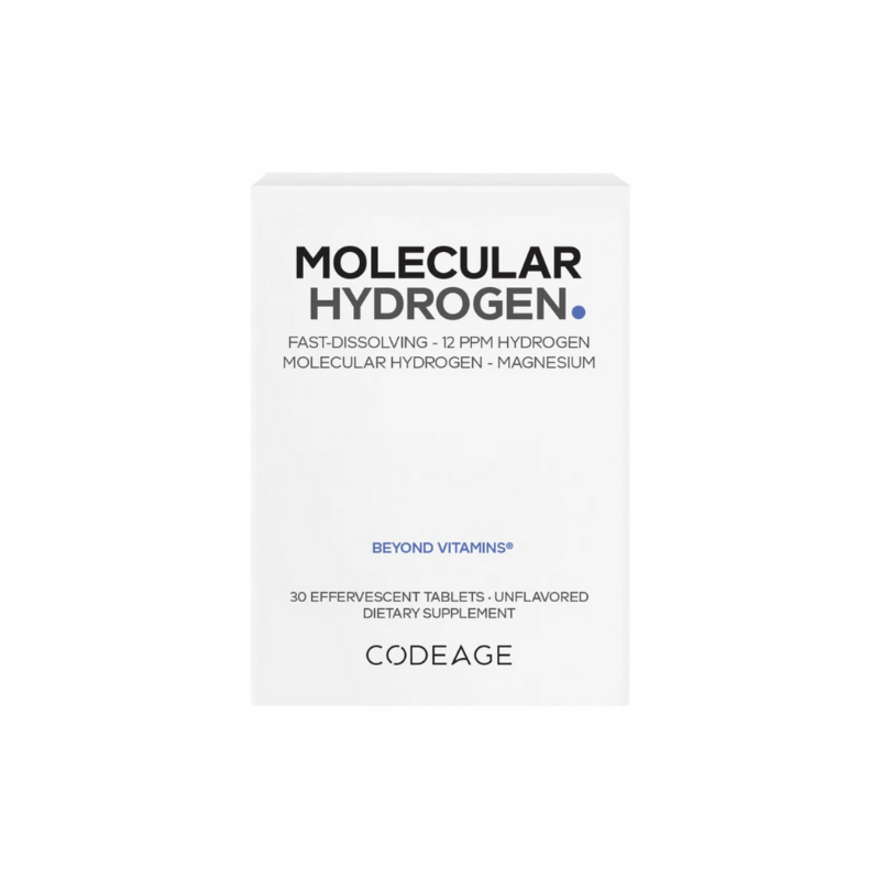 Codeage Molecular Hydrogen, Hidrogen Moldecular, Formula Avansata Pentru Hidratare Celulara Si Vitalitate, 30 Tb
