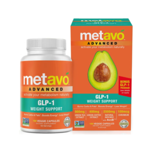 Metavo Advanced Glp-1 Weight Support, Formula Avansata Pentru Managementul Greutatii Cu Avob, 180 cp GNC