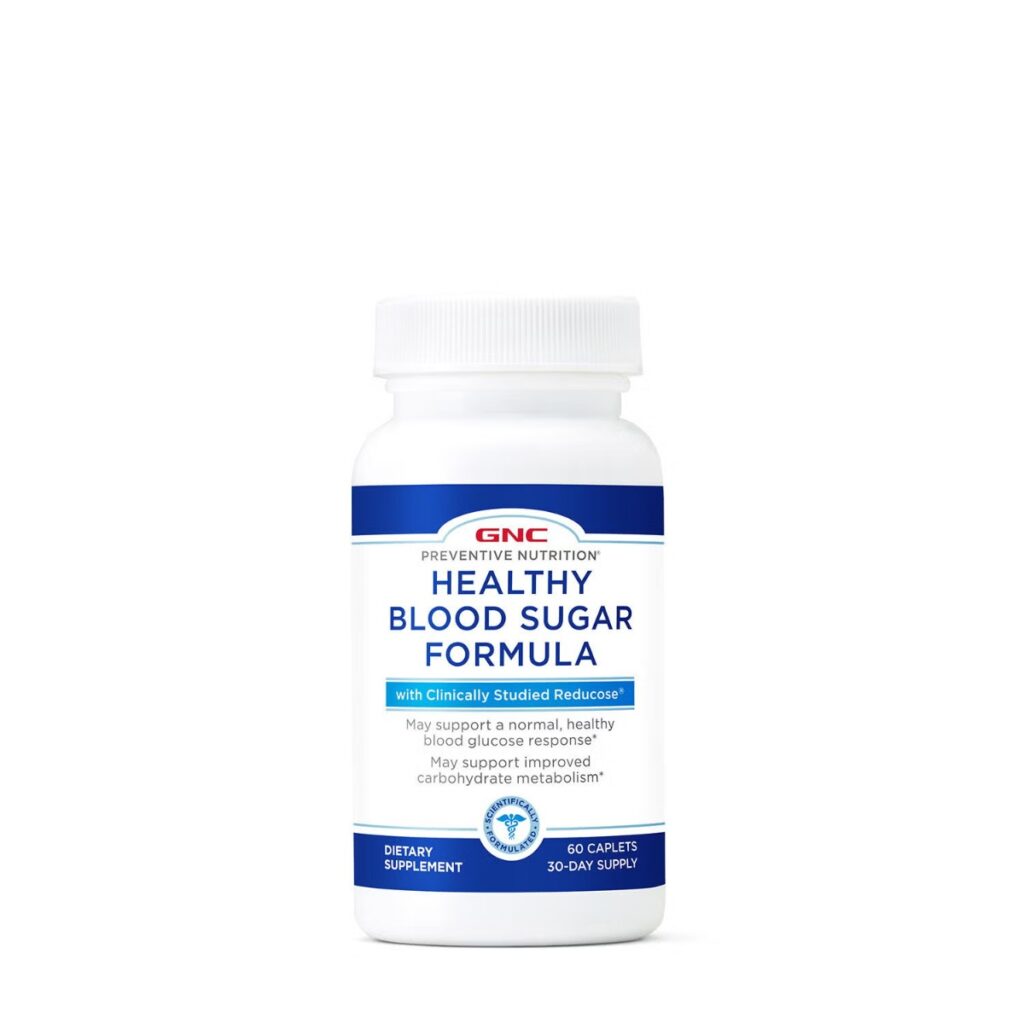 Gnc Preventive Nutrition Blood Sugar Formula Cu Reducose Pentru Reglarea Zaharului Din Sange, 60 Tb