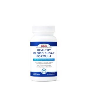 Gnc Preventive Nutrition Blood Sugar Formula Cu Reducose Pentru Reglarea Zaharului Din Sange, 60 Tb