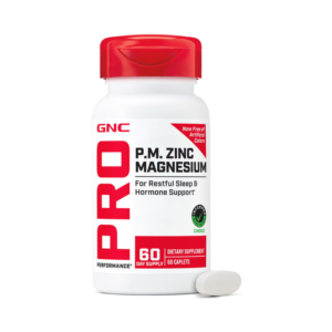 Gnc Pro Performance Zinc Magnesium, Complex De Zinc, Magneziu Si Aminoacizi, 60 Tb