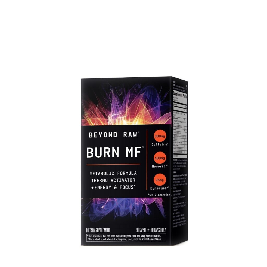 Beyond Raw Burn Mf, Termogenic Arzator De Grasimi 90 cp GNC
