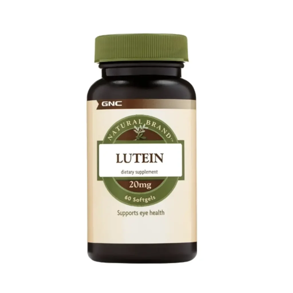 Gnc Natural Brand Luteina 20 Mg, 60 Cps