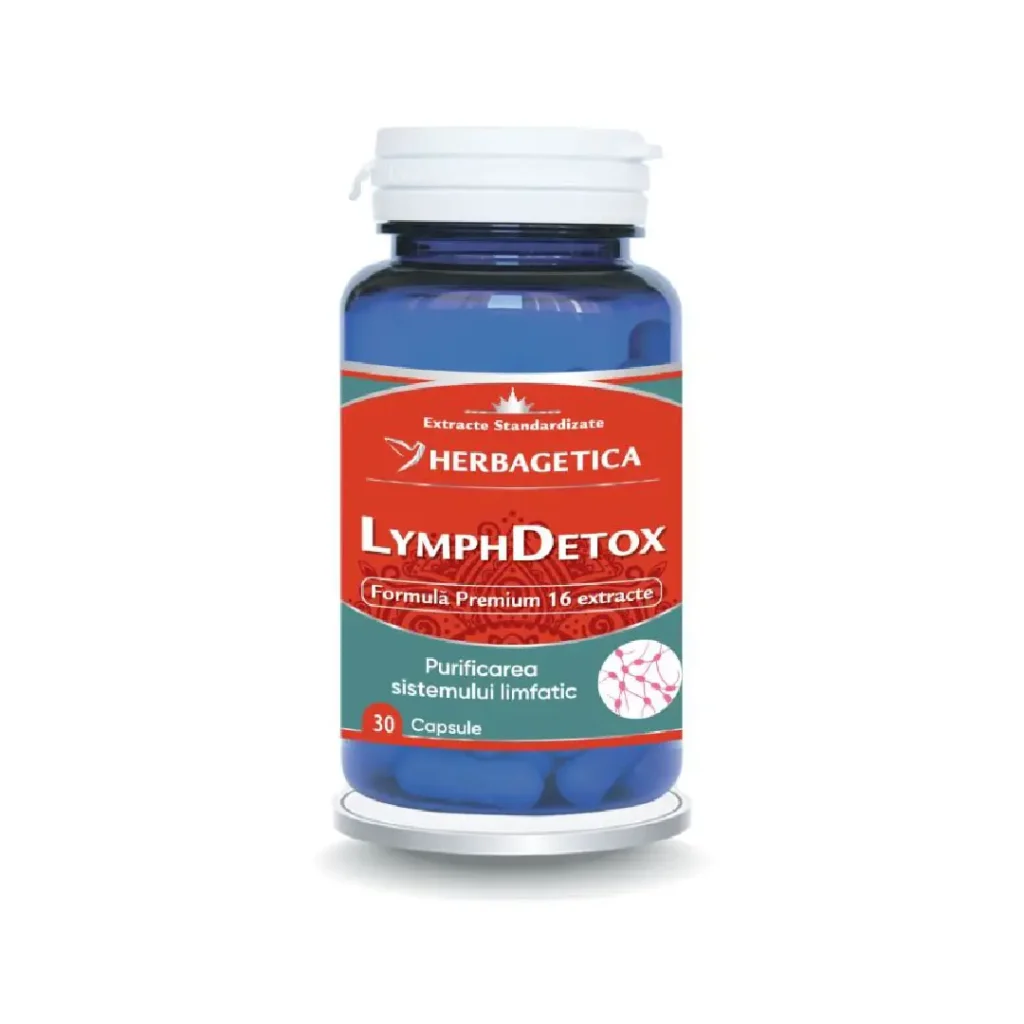 Lymph Detox 30 cp Herbagetica