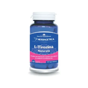 L-tirozina Naturala 60 cp Herbagetica