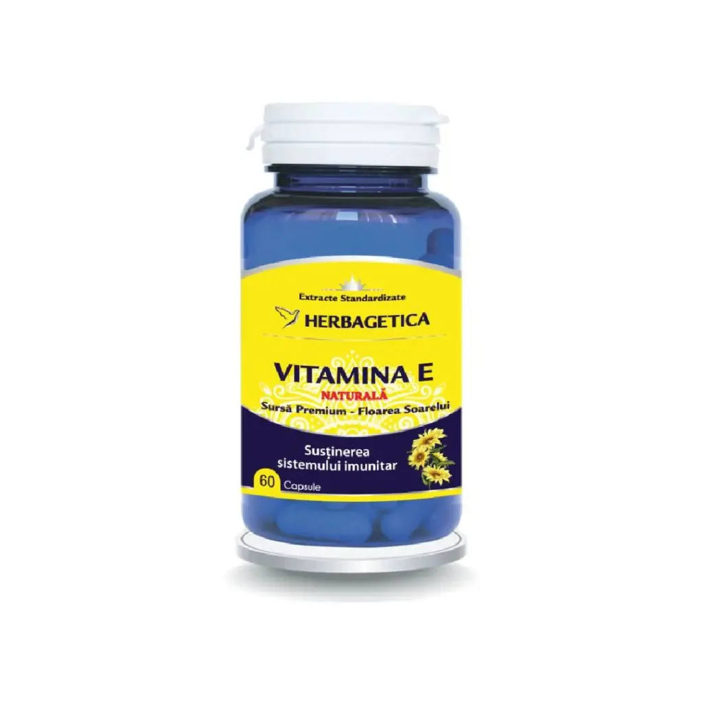 Vitamina E Naturala 30 cp Herbagetica