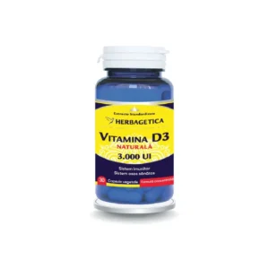 Vitamina D3 3000UI 30 cp Herbagetica