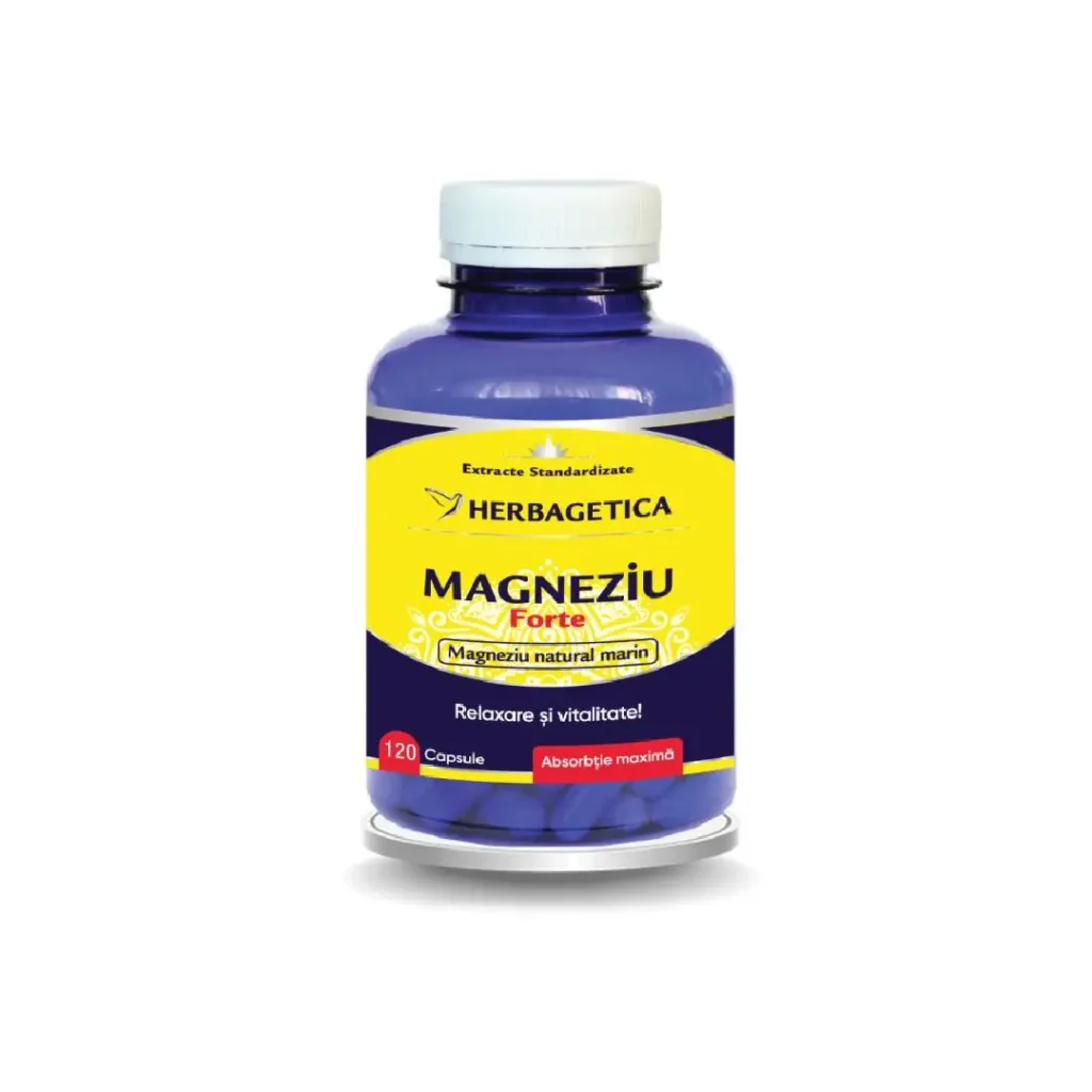 Magneziu forte 120 cp Herbagetica