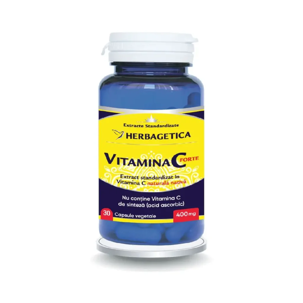 Vitamina C Forte 400 mg 30 cp Herbagetica