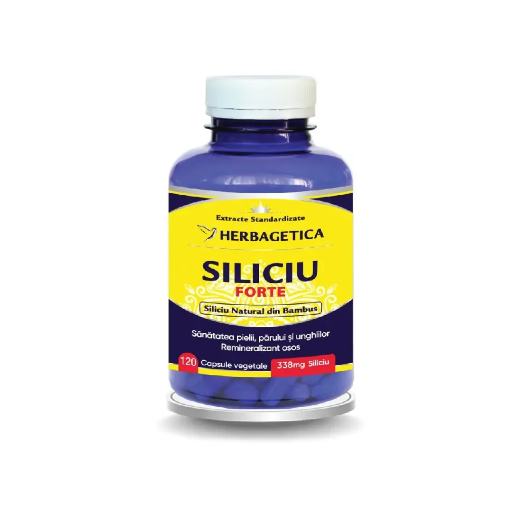 Siliciu Forte 120 cp Herbagetica