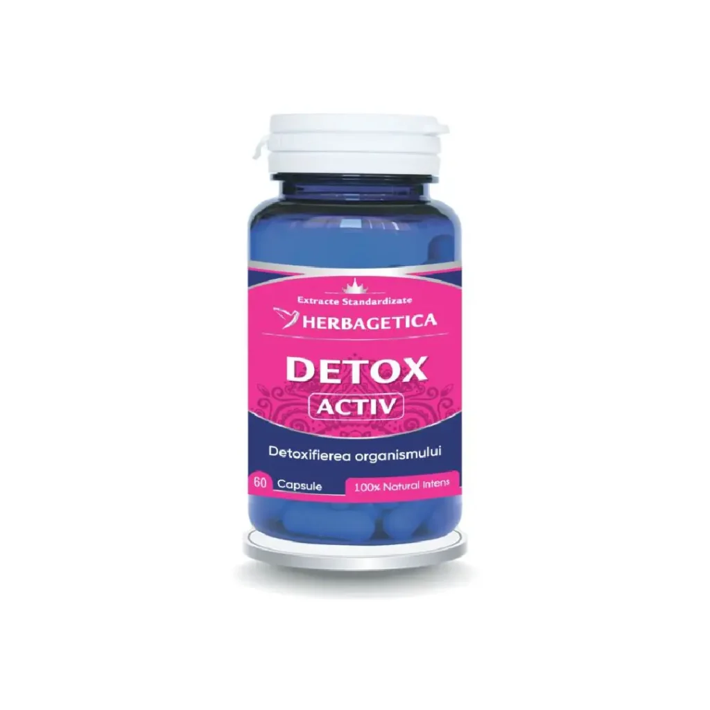 Detox Activ 60 cp Herbagetica