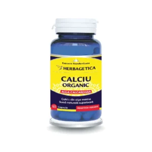 Calciu Organic Alga Calcaroasa 60 cp Herbagetica