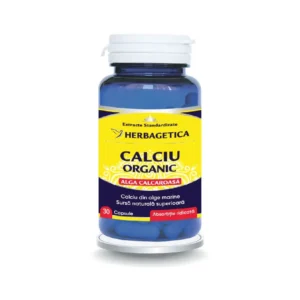 Calciu Organic Alga Calcaroasa 30 cp Herbagetica