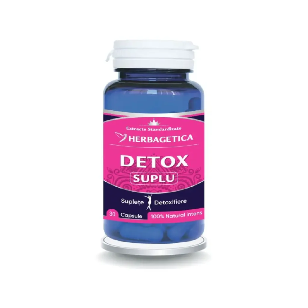 Detox Suplu 30 cp Herbagetica