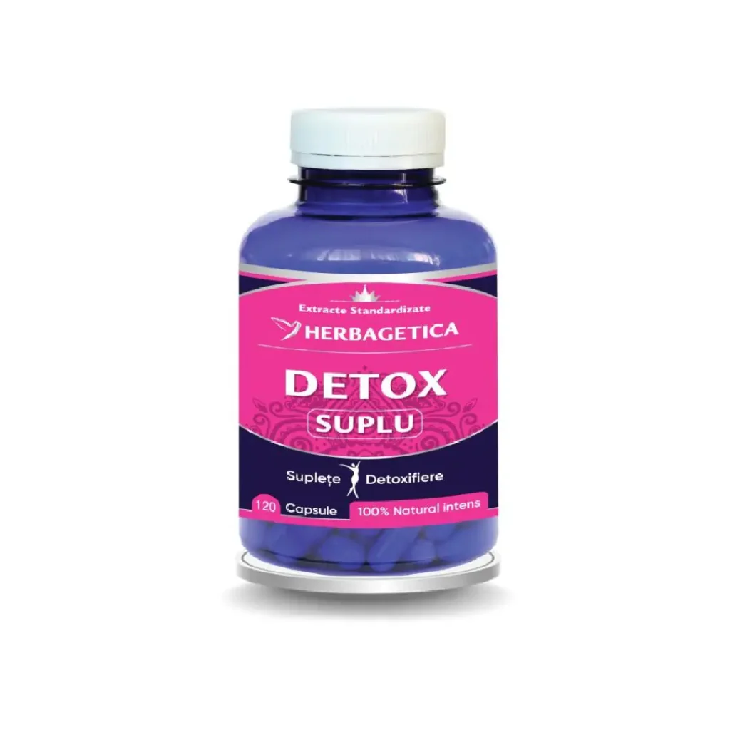 Detox Suplu 120 cp Herbagetica