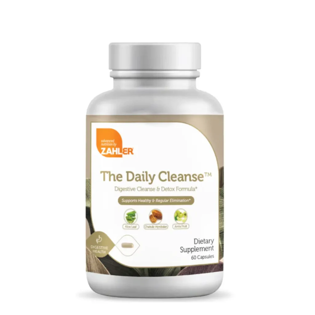 Zahler The Daily Cleanse, Formula Avansata Pentru Detoxifierea Organismului, 60 Cps
