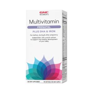 Gnc Women’s Multivitamin Prenatal Plus Dha & Iron, Formula Prenatala Cu Dha Si Fier, 90 Cps
