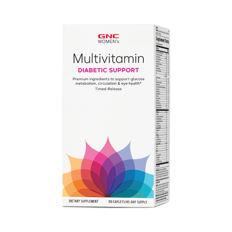 Gnc Women’s Multivitamin Diabetic Support, Multivitamine Pentru Femei Pentru Suport Diabetic, 90 Tb