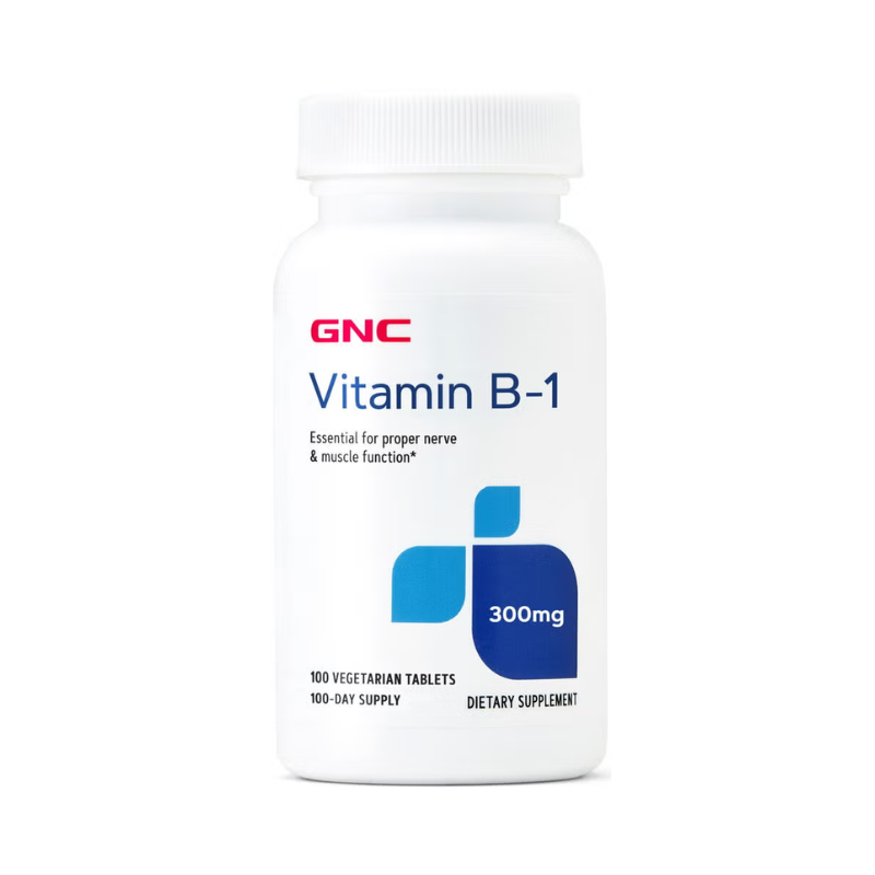 Gnc Vitamina B-1 300 Mg, 100 Tb