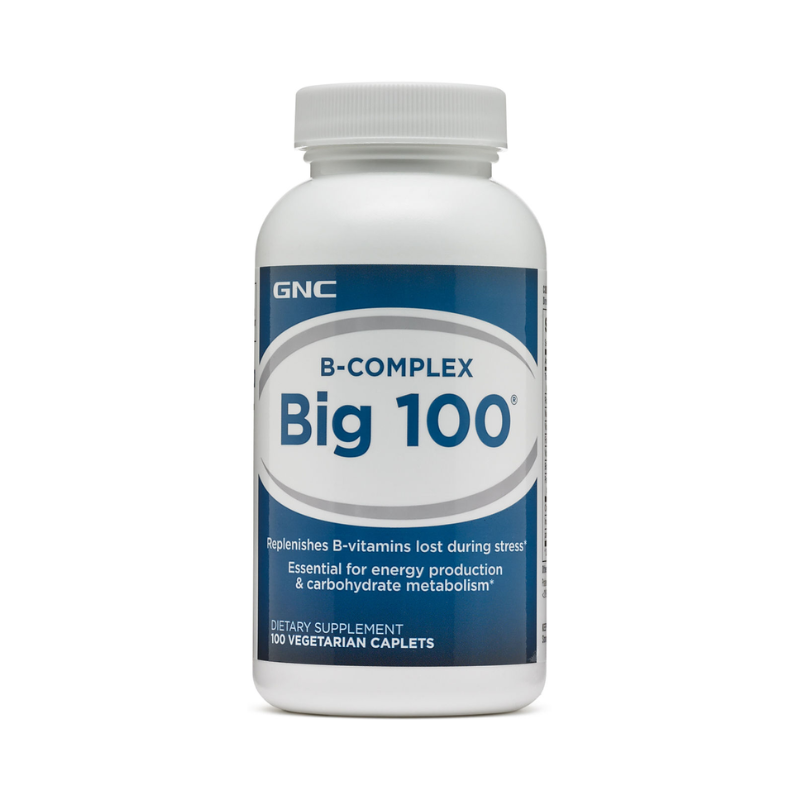 Gnc B-complex Big 100, Complex De Vitamina B, 100 Tb