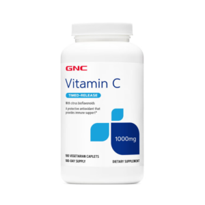 Vitamina C 1000 Mg cu Bioflavonoide si Pulbere de Macese 180 tb GNC