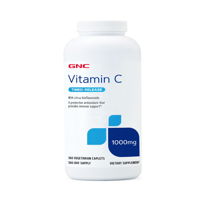 Vitamina C 1000 Mg cu Bioflavonoide si Pulbere de Macese 360 tb GNC