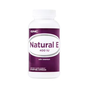 Gnc Natural E, Vitamina E Naturala 400 Ui Cu Seleniu, 90 Cps