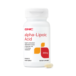 Gnc Alpha-lipoic Acid 300 Mg, Ala Acid Alfa Lipoic, 60 Tb