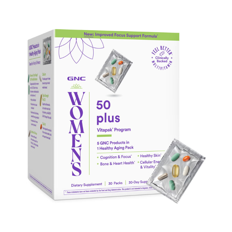 Women’s Vitapak Program 50 Plus, Complex De Multivitamine Pentru Femei 50 Plus 30 Pachete GNC