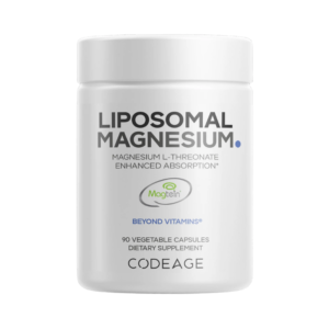 Codeage Liposomal Magnesium L-threonate, Magneziu L-treonat Liposomal Cu Fosfolipide - Formula Avansata Pentru Absorbtie Superioara 90 cp GNC