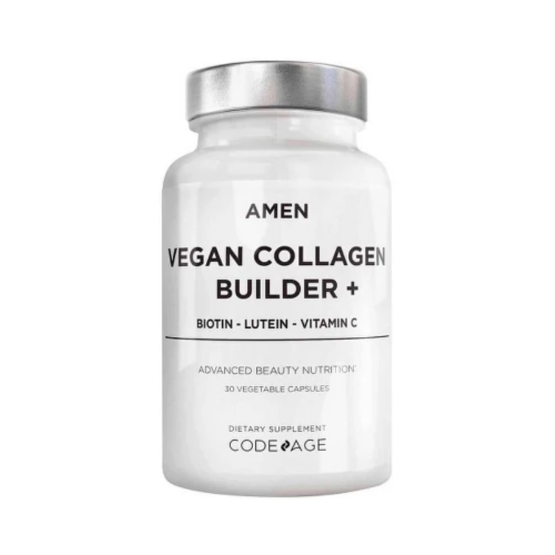 Codeage Amen Vegan Collagen Builder, Colagen Vegan Cu Biotina, Luteina Si Vitamina C, 30 Cps