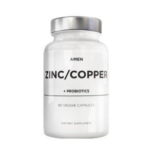 Codeage Amen Zinc/copper + Probiotics 2 Billion Cfu, Formula Pentru Echilibru Mineral Si Digestie Sanatoasa, 90 Cps