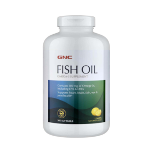 Fish Oil, Ulei De Peste Cu Aroma Naturala De Lamaie 360 cp GNC
