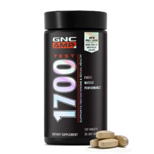 Amp Test 1700, Suport Pentru Sanatatea Sexuala Si Stimularea Testosteronului 120 tb GNC