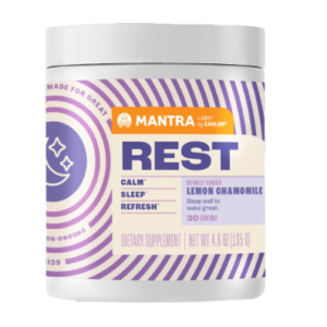 Zahler Mantra Rest Formula Pentru Relaxare Si Somn Odihnitor Cu Aroma Naturala De Lamaie Si Musetel 135 G GNC