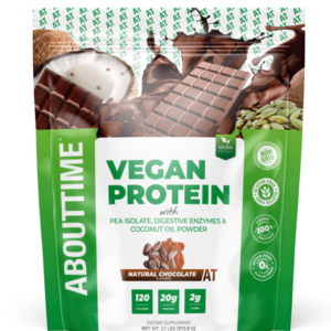 Abouttime Vegan Protein Proteina Vegana Cu Aroma Naturala De Ciocolata, 972.8