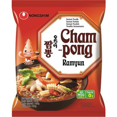 Supa instant Champong cu fructe de mare 124 g Nongshim