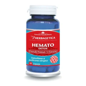 Hemato Detox 60 cp Herbagetica
